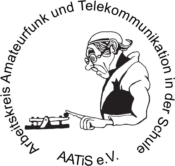 AATiS Logo Lehrer Lämpel mit Morsetaste